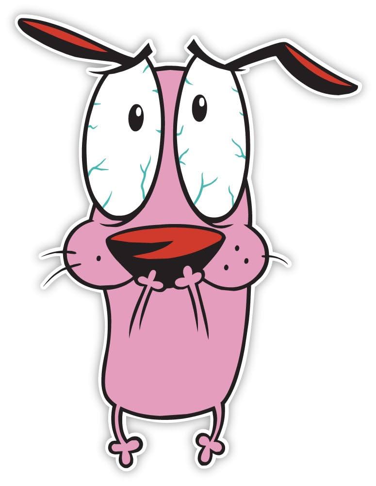 Amazon.co.jp: COURAGE THE COWARDLY DOG カートゥーン